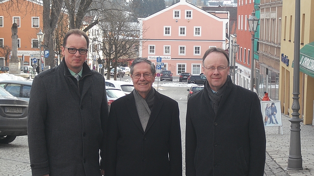 Informationsgespräch in Grafenau