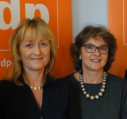 Elke März-Granda und Christine Ackermann