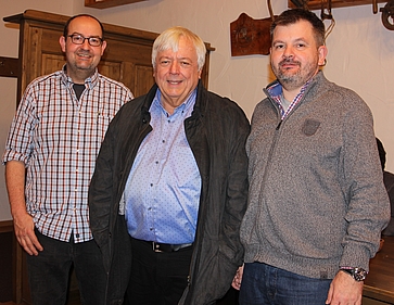 Martin Altmann, Dr. Claus Scheingraber und Bernd Wimmer