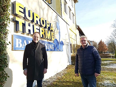 Urban Mangold (ÖDP) und Franz Sebele (ÖDP)