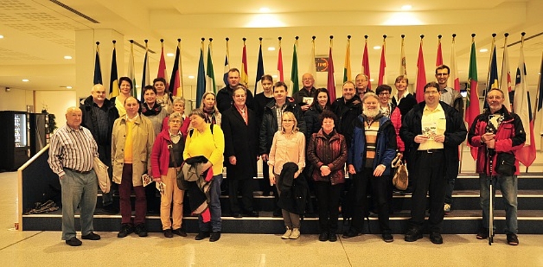 Brüssel März 2015 Reisegruppe