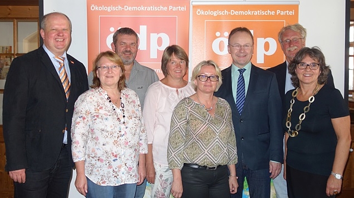 Bezirksvostand mit Landesvorsitzendem