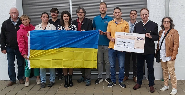 ÖDP spendet für Ukraine-Hilfe
